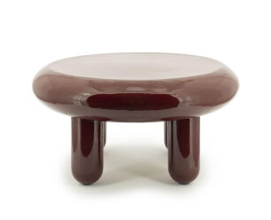 Coffee table Balloon 70x70cm - rood | BY-BOO