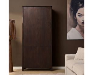 Kabinetkast Dallas Bruin Mangohout  90 cm