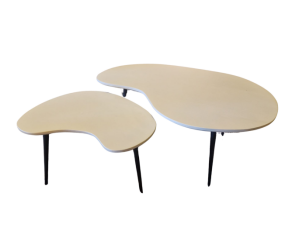 Salontafel Verona set van 2 100x70x40 - Creme