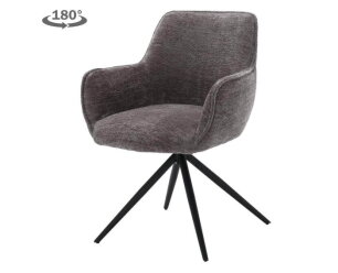 Fondo Armstoel - fabric Mona 464 Cement Grey (draaibaar)