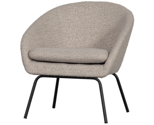 DITTE FAUTEUIL BOUCLE GREIGE - WOOOD