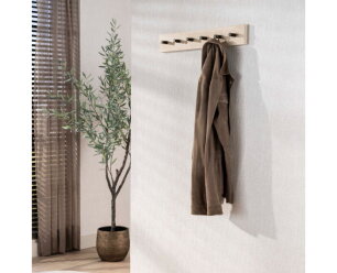 Kapstok Travino 7H - Keramiek travertine