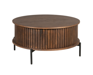 Salontafel Madison Brown | 80 cm | Rond