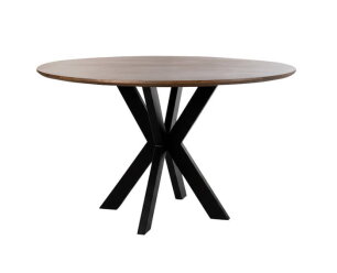 Eetkamertafel Ø150, Mango Brown Walnut - Tokio Table Collection