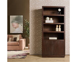 Boekenkast Brussel Brown | 90 cm