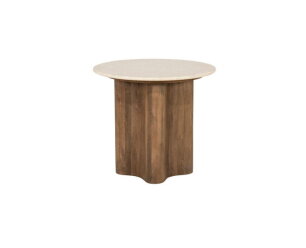 Bijzettafel Bodhi 50x50cm - bruin | Eleonora