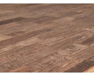 Dining table Tracks,78x200x90 cm, 3 cm recycled teakwood top