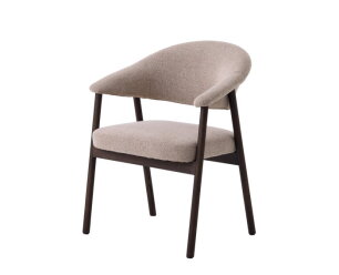 Eetkamerstoel Elk eiken Espresso - Sand