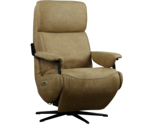 Elektrische relaxfauteuil Theo Bull Liver 10 Zero Gravity met 3 motoren en accu