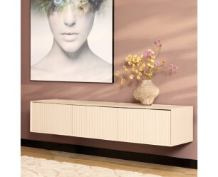 Zwevend tv meubel Madison Sand | 160 cm