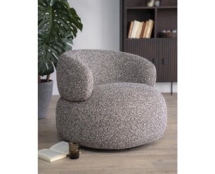 Fauteuil Maeve - taupe | Eleonora