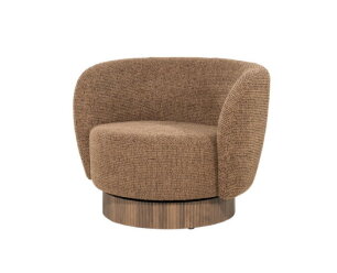 Fauteuil Norah - bruin | Eleonora