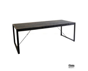 Eettafel Britt Zwart | 220 x 90 cm
