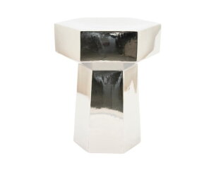 Side table Axis 36x31.3cm - silver | BY-BOO