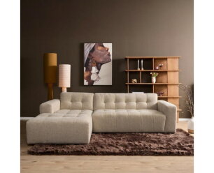MySofa Ruby Hoekbank Beige Lounge L + 2,5 zits AR