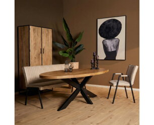 Eettafel Dakota | 210 cm | Ovaal