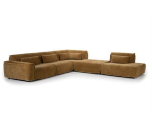 Modulaire Hoekbank Martinique – Retro Designbank – 347x363 cm - SEVN