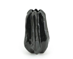 Vase Alba small - zwart | BY-BOO