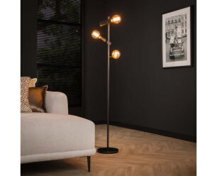 Vloerlamp 3L point - Charcoal