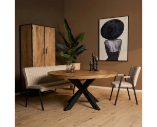 Eettafel Dakota | 140 cm | Rond