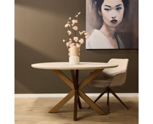 Eettafel Madison Sand | 150 cm
