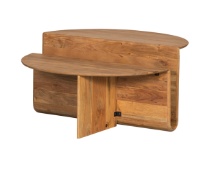 Jaws Salontafel Hout Naturel - BePureHome