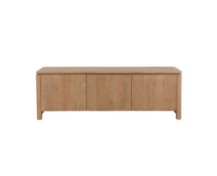 Tv meubel Dallas Naturel Mangohout 165 cm