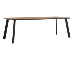 Dining table Shape rectangular,78x250x100 cm, recycled teakwood