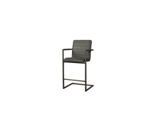 Rocca Barstoel - Bull anthracite
