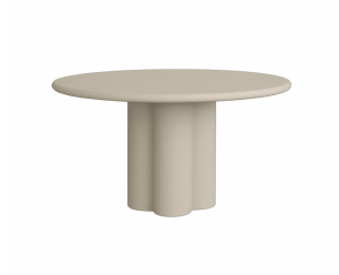 Melzo Eetkamertafel rond beige 150 cm