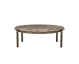 Salontafel Silke 83x86cm - bruin | Eleonora