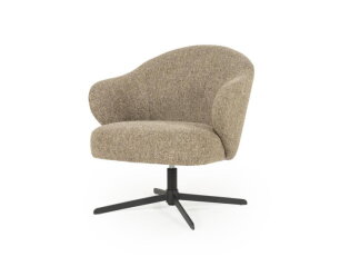 Fauteuil Connor - bruin | Eleonora