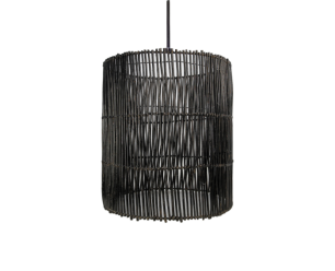 Hanglamp - ø50 cm - rotan - black wash