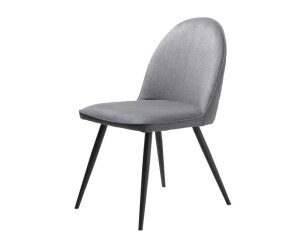 MINTO CHAIR GREY FABRIC