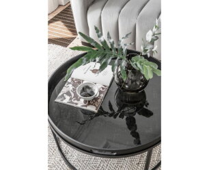 Coffee table Golden Fiber small,37x&Oslash;50 cm