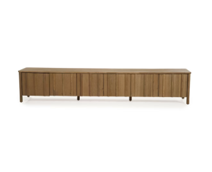 TV meubel Jake drs 264x47cm - bruin | Eleonora