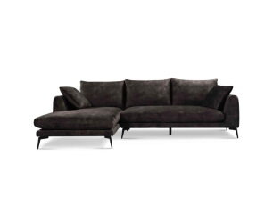 Nottingham  2 5-AR + Chaise L - Adore 029 Anthracite Grey