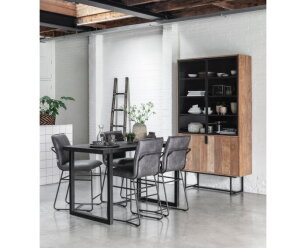 Timeless Black Counter tafel Beam