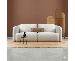 Bank CLOUD 3-zits sofa - Raven 22 - 235x96x84 cm