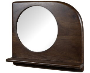 Curaçao wandrek met spiegel en plankje - Welcome Home Collection