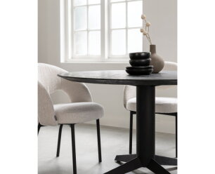 Soho eettafel rond 130 cm