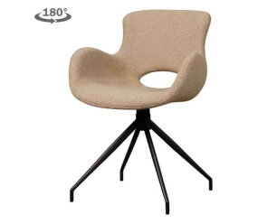 Campo Armstoel - fabric Teddy MJ83 Light brown (draaibaar)