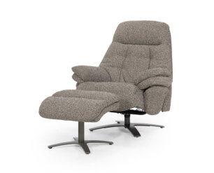 Fauteuil Caleb - taupe | Eleonora