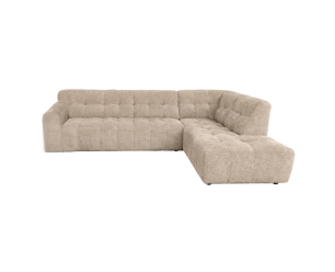 Memphis 3-AL + Ottoman R - Haga 30 beige