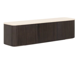 Hanging TV stand Maroon small,37x140x35 cm, mahogany + mortex