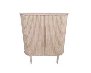 Opbergkast Meta eikenhout 118 cm - Naturel