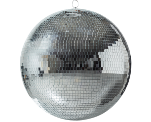 BONEY DISCOBAL ZILVER Ø80CM - WOOOD