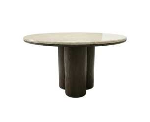 Eettafel Piazze rond marmer &Oslash;120 CM
