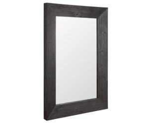 Mirror Lola rectangular,140x100x7 cm, black