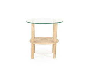 Bijzettafel Cleo 50x45cm - naturel | Eleonora